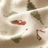 Tissu de décoration Semi-panama Christmas Tree – anémone/kaki clair,  thumbnail number 2