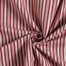 Tissu de décoration Semi-panama Rayures fines – rouge bordeaux/nature,  thumbnail number 3