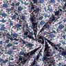 Tissu pour chemisier Petits bouquets de fleurs – blanc/lilas,  thumbnail number 3