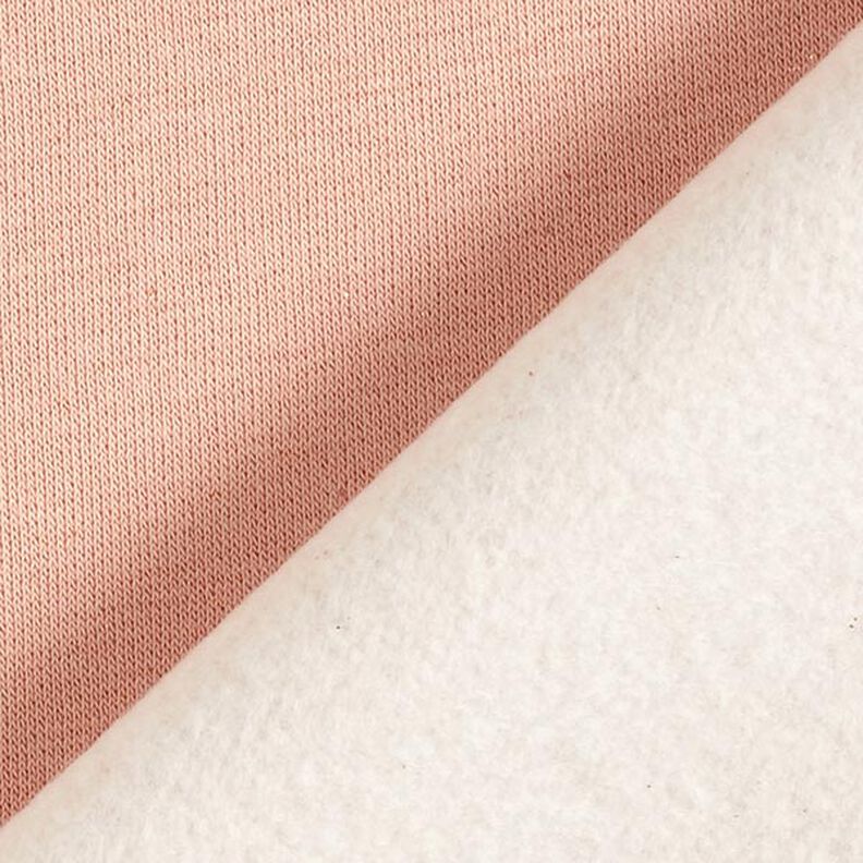 Sweatshirt gratté uni Lurex – rose/or,  image number 4