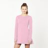 Molleton coton léger uni – rose,  thumbnail number 6