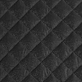 Tissu matelassé Losanges – noir, 