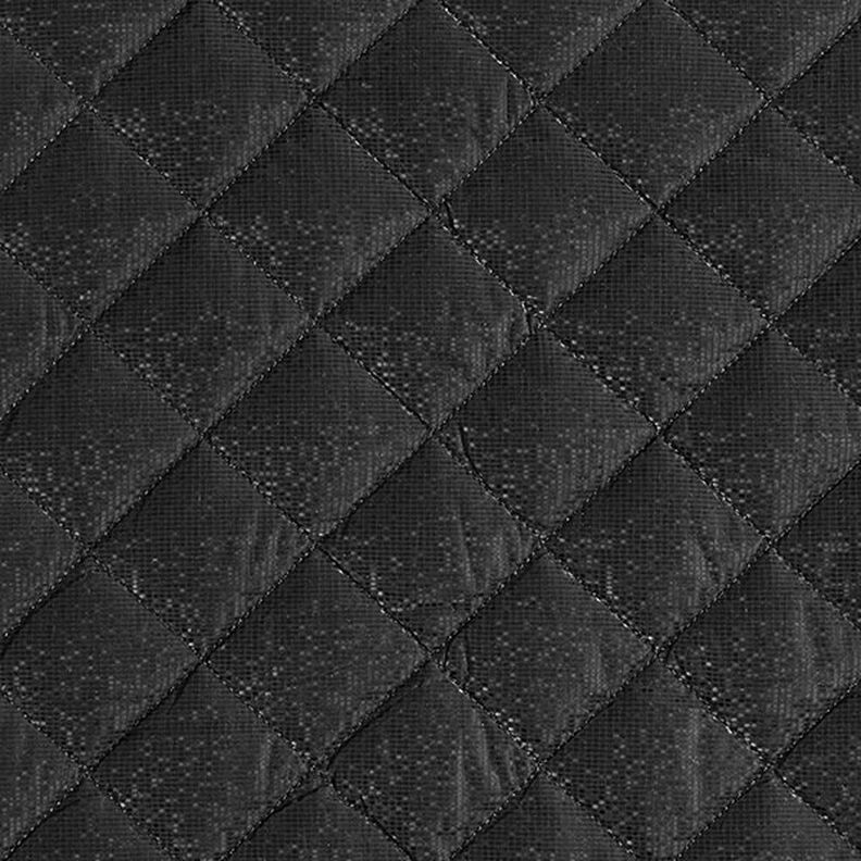 Tissu matelassé Losanges – noir,  image number 1