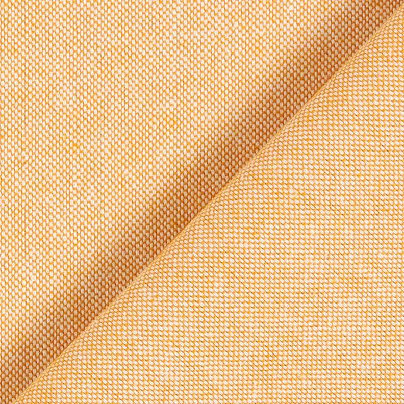 Tissu déco chambray semi-panama recyclé – orange pêche/nature,  image number 3