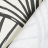 Tissu de décoration Semi-panama Sujets abstraits – ivoire/noir,  thumbnail number 4