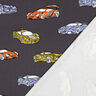 French Terry Sweat d’été Rennautos | Poppy Fabrics – gris,  thumbnail number 4