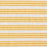 Jersey viscose Rayures pailletées irrégulières – écru/jaune soleil,  thumbnail number 1