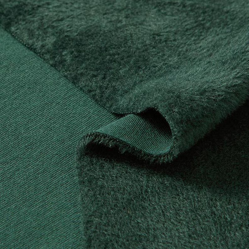 Polaire alpin Sweat douillet Uni – vert foncé,  image number 4