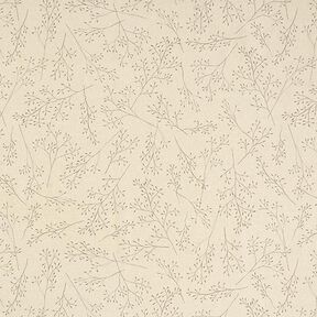 Tissu de décoration Semi-panama fines branches – nature, 