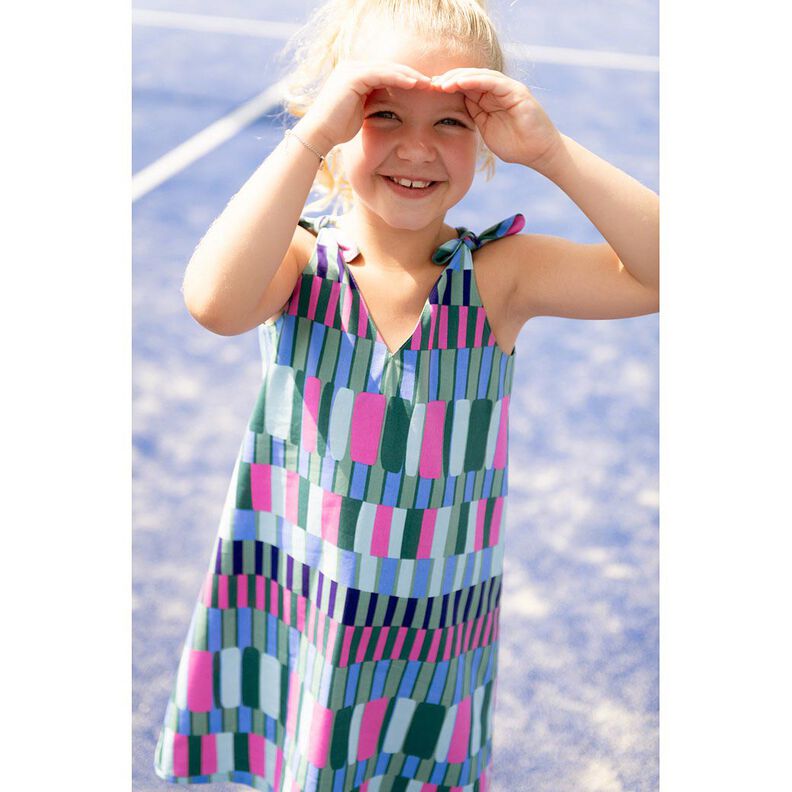 M&eacute;lange coton viscose rayures sauvages | Poppy Fabrics &ndash; roseau/rose vif,  image number 6