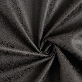 Tissu de revêtement Imitation cuir – noir, 