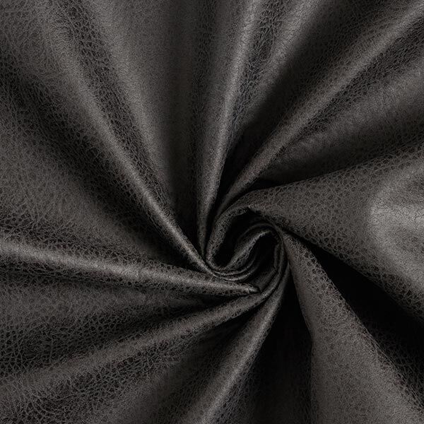 Tissu de revêtement Imitation cuir – noir,  image number 1
