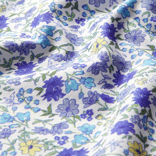 Jersey coton petites fleurs sauvages – lilas, 