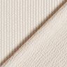 Jersey coton Seersucker Rayures fines – amande/blanc,  thumbnail number 4