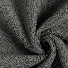 Tissu de revêtement Aspect peau de mouton – gris foncé, 
