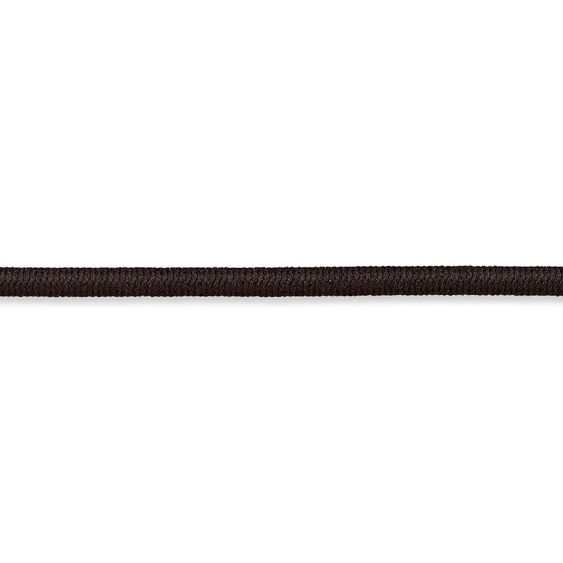 Cordelette en caoutchouc [Ø 3 mm] – marron noir,  image number 1