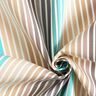 Tissu d’extérieur Canvas Dégradé de rayures – turquoise/gris,  thumbnail number 4