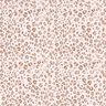 Tissu double gaze de coton Motif léopard aquarelle Impression numérique – ivoire,  thumbnail number 1