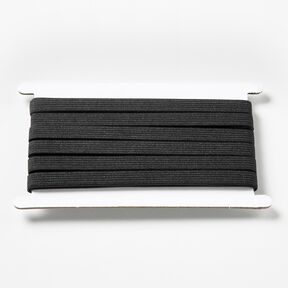 Bande en caoutchouc lisse [5 m | 10 mm] &ndash; noir, 