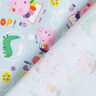 Popeline coton Tissu sous licence Peppa et George font des bulles | ABC Ltd. – bleu bébé,  thumbnail number 4