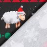 French Terry Sweat d’été Määährry Christmas | Glitzerpüppi – noir/chili,  thumbnail number 4