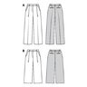 Pantalon | Culotte, Burda 6436 | 34 - 44,  thumbnail number 4