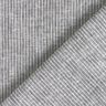 M&eacute;lange lin coton rayures &eacute;troites &ndash; noir/blanc,  thumbnail number 4