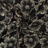 Jacquard Fleurs à effet 3D – noir/amande,  thumbnail number 3