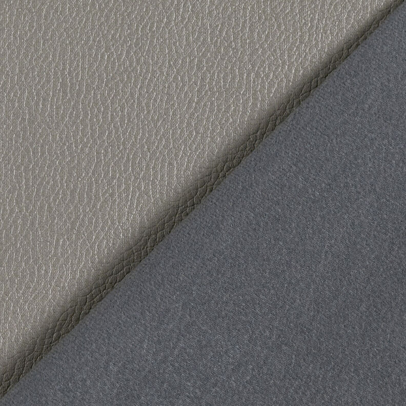 Tissu de revêtement Imitation cuir Léger gaufrage – gris,  image number 3