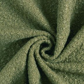 Maille bouclette ondulée – olive, 