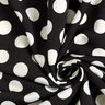 Tissu crêpe Pois [2,5 cm] – noir,  thumbnail number 3