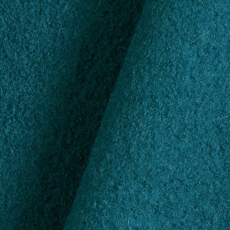 Loden de laine foulé – pétrole, image number 3
