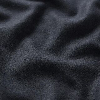 Maille en laine, unie – bleu noir, 
