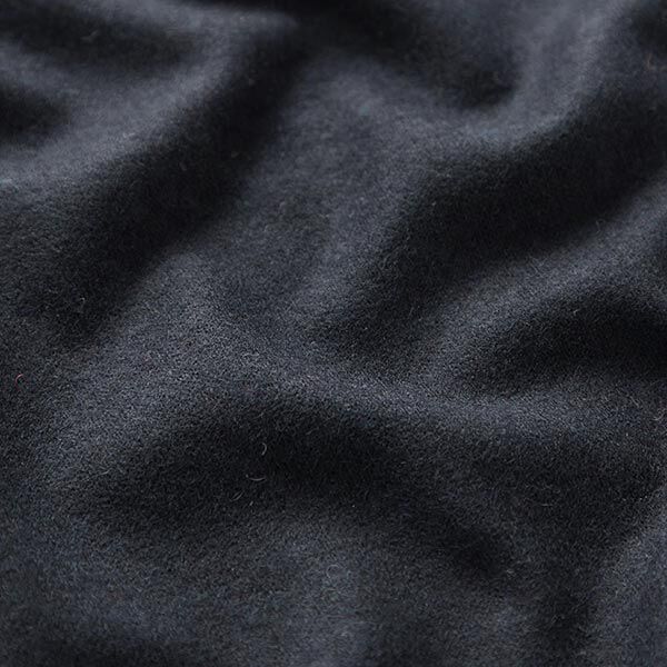Maille en laine, unie – bleu noir,  image number 2