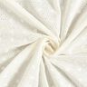 Batiste de coton Dentelle brodée Couronnes de fleurs – écru,  thumbnail number 5