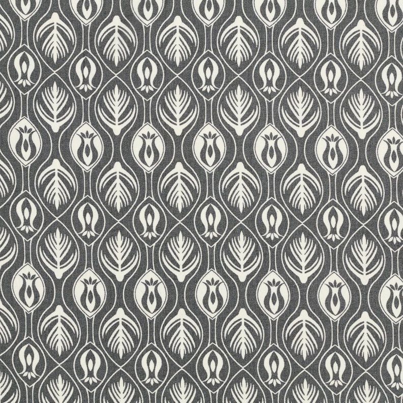 Chiffon ornements – blanc/noir,  image number 1