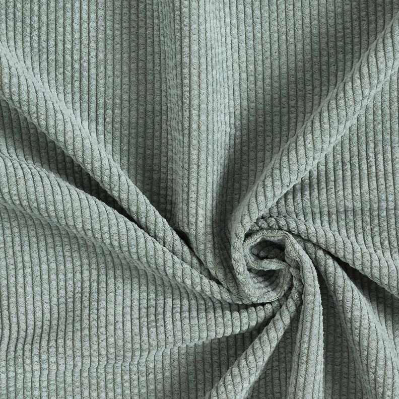 Velours côtelé large Bubble Uni – roseau,  image number 1