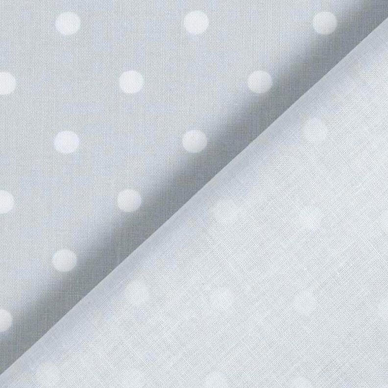 Tissu en coton Cretonne Pois – blanc/argent,  image number 4