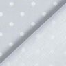 Tissu en coton Cretonne Pois – blanc/argent,  thumbnail number 4