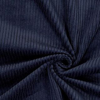 Velours à grosses côtes camaïeu – navy, 