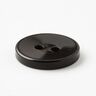 Bouton 2 trous brillant [Ø 15 mm] – noir,  thumbnail number 2