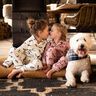 Flanelle coton Têtes de chiens | by Poppy – vieux rose,  thumbnail number 6