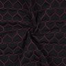 Tissu matelassé Cœurs en néon | Poppy Fabrics – noir/rose néon,  thumbnail number 3
