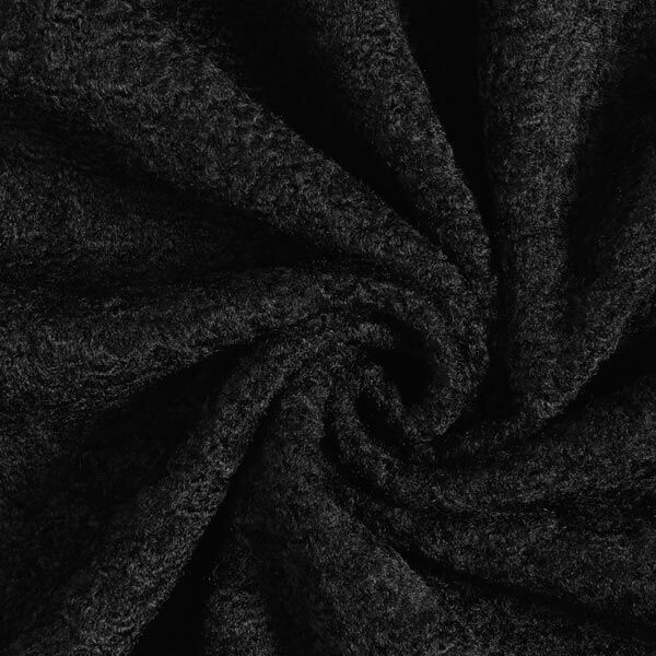 Tissu veste et manteau aspect persan – noir,  image number 1
