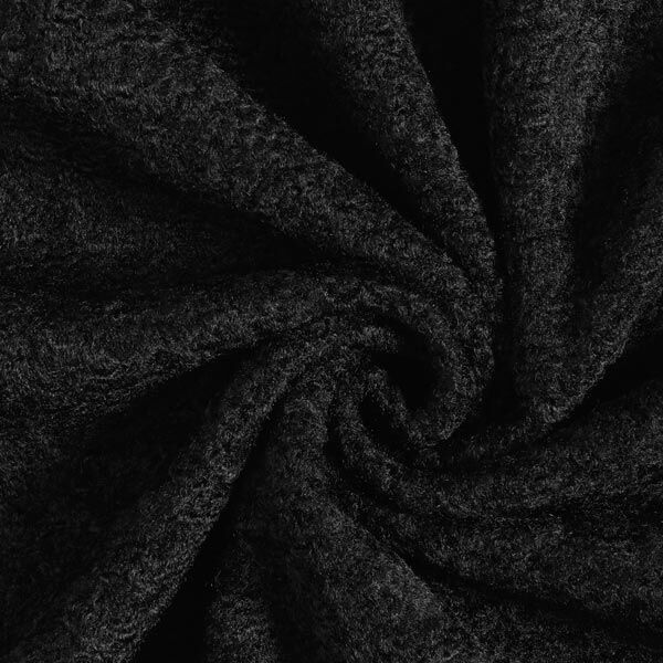 Tissu veste et manteau aspect persan – noir, image number 1