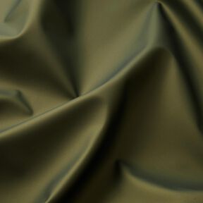 Tissu pour veste de pluie Métallique – olive foncé, 