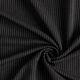 Tissu de costume fil-à-fil Fin 5 mm – noir,  thumbnail number 2