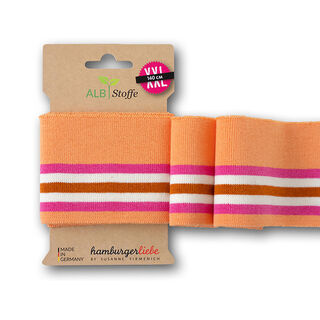 GOTS Bord-côtes CUFF ME POLO [140 cm | 7,5 cm]  | Albstoffe | Hamburger Liebe, 