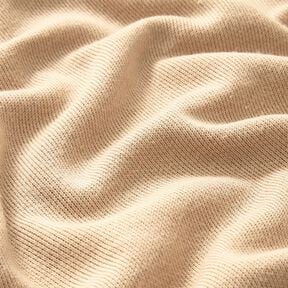 Tissu maille Mélange viscose super doux – beige foncé, 