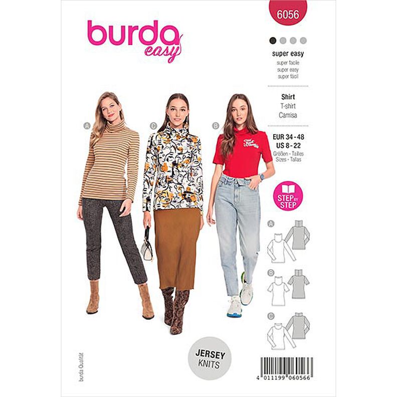 Pullover, Burda 6056 | 34-48,  image number 1